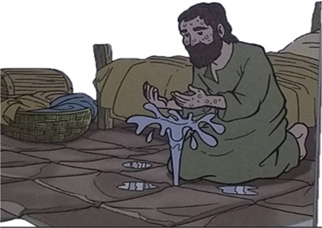 Ilustrasi Nabi Ayyub